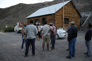 llegada de familias a La Laguna