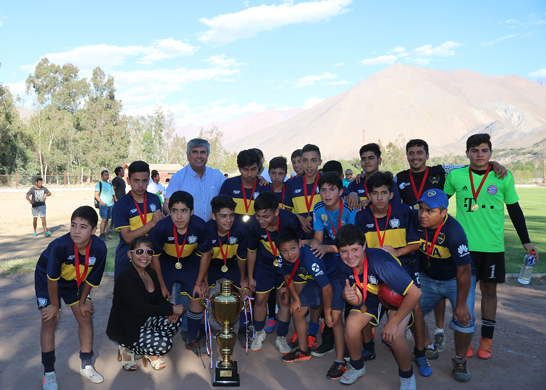 Photo of Club deportes Alameda fue el triunfador de la segunda serie infantil de ANFA Vicuña
