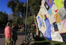 Photo of Exponen memorial textil para recordar a los fallecidos por Covid en todo Chile